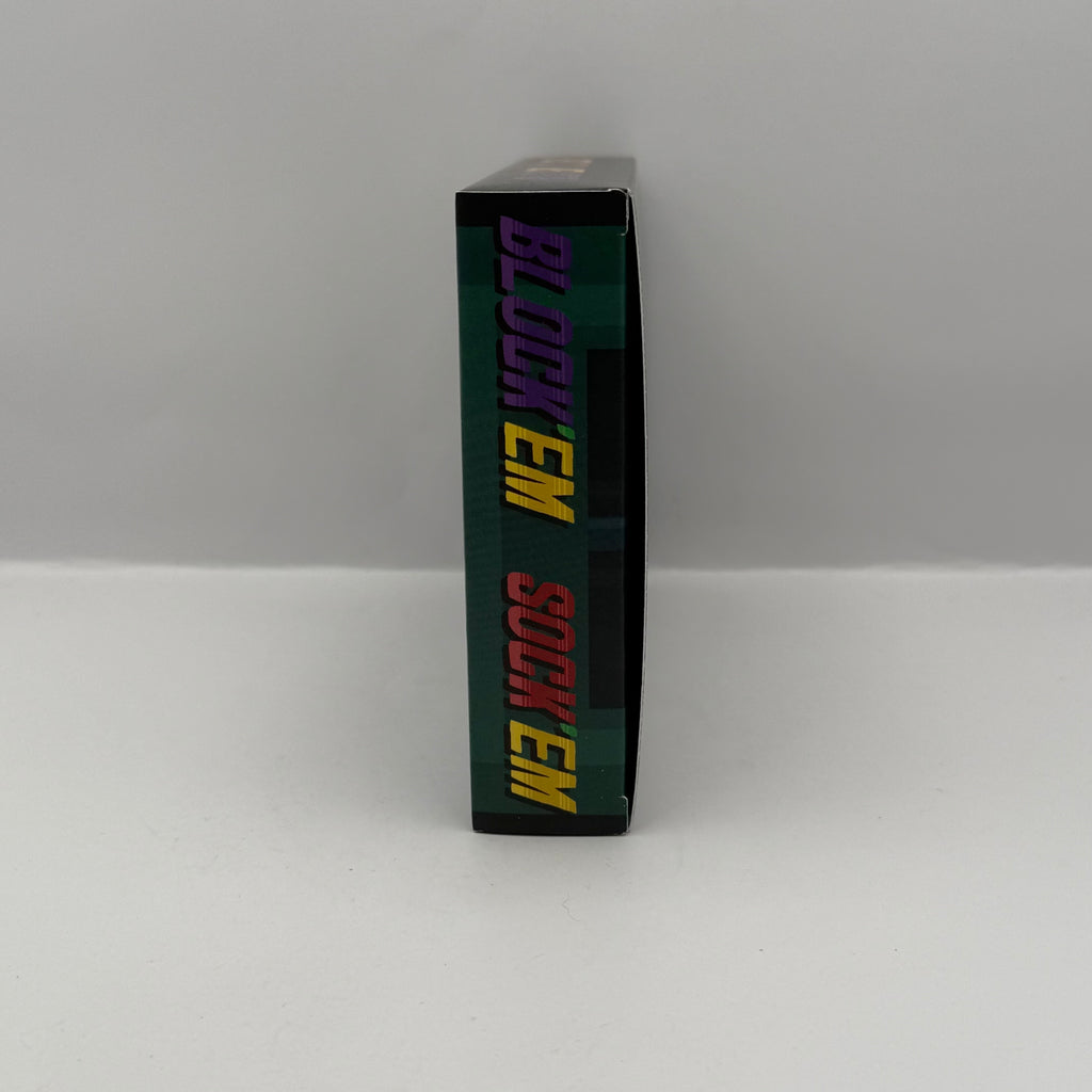 Super Block'em Sock'em (Signed by John Hancock) - SNES - CIB