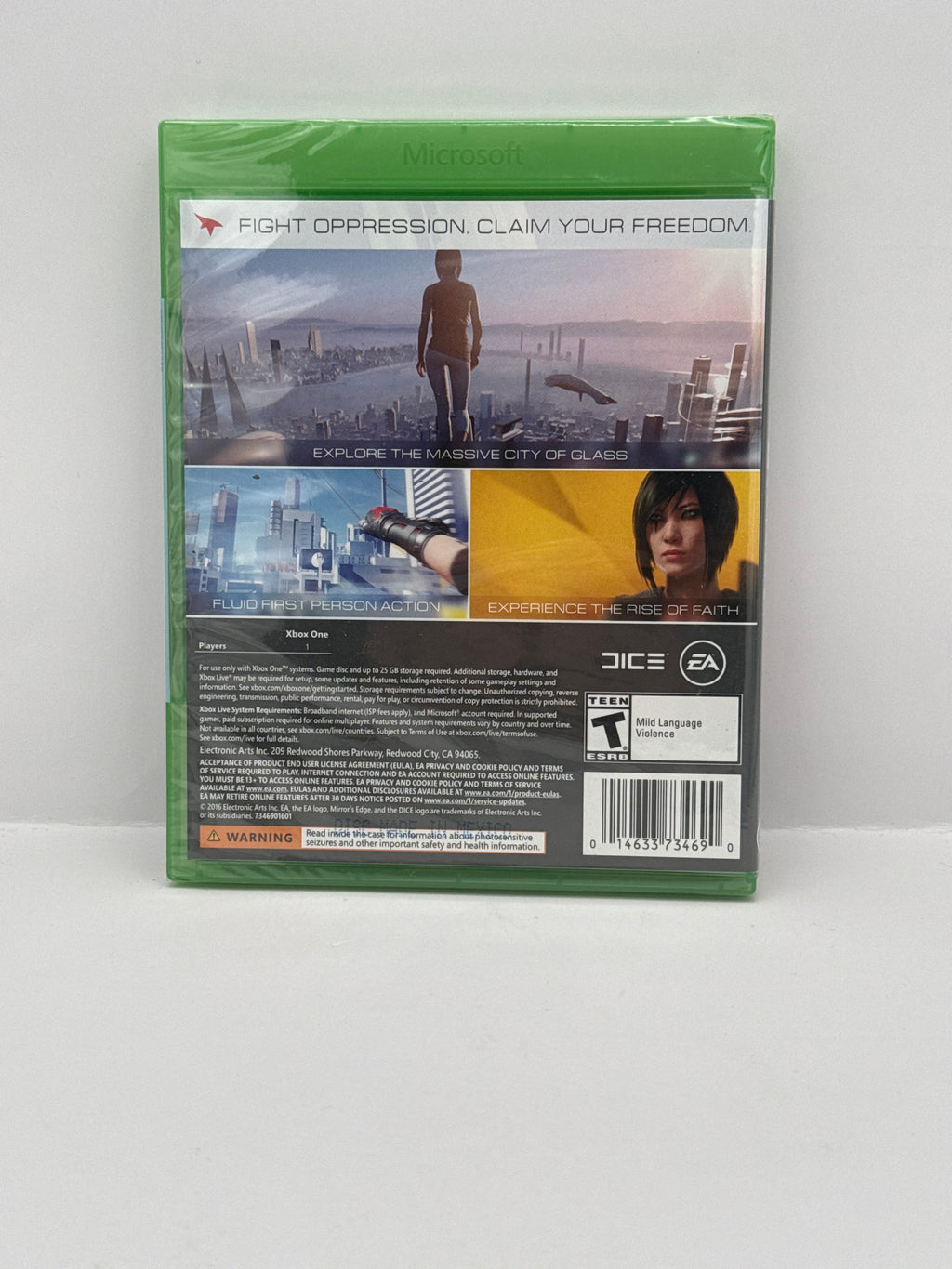 Mirror's Edge Catalyst - Xbox One - New Sealed