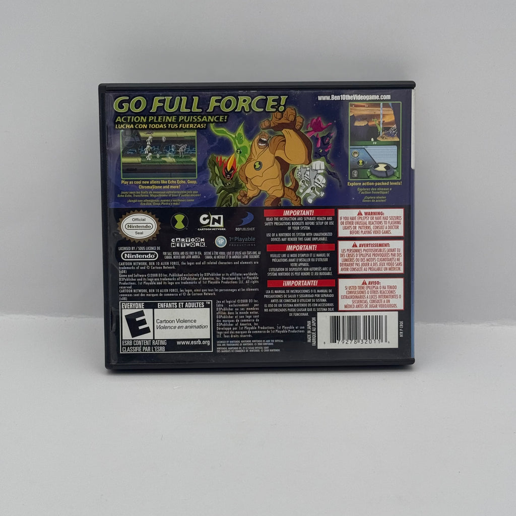 Ben 10: Alien Force - Nintendo DS - CIB