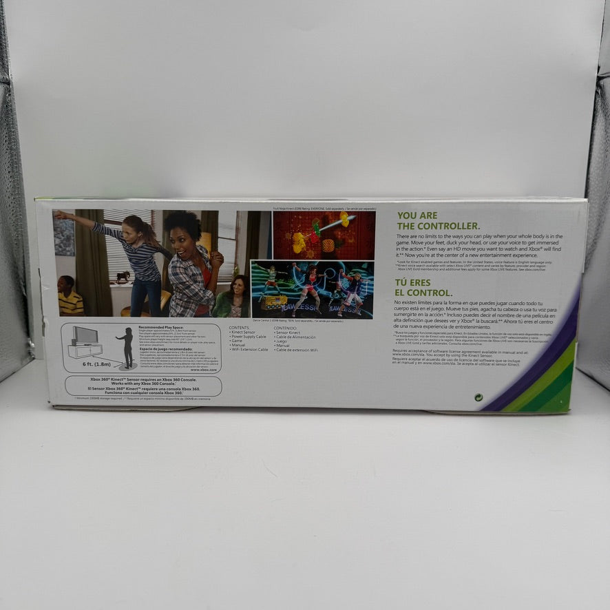 Xbox 360 Kinect Sensor with Kinect Adventures - New Sealed