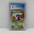 Giovanni's Nidoran 1999 Pokemon Japanese Gym 2 Challenge from the Darkness #32 CGC 7 Near Mint