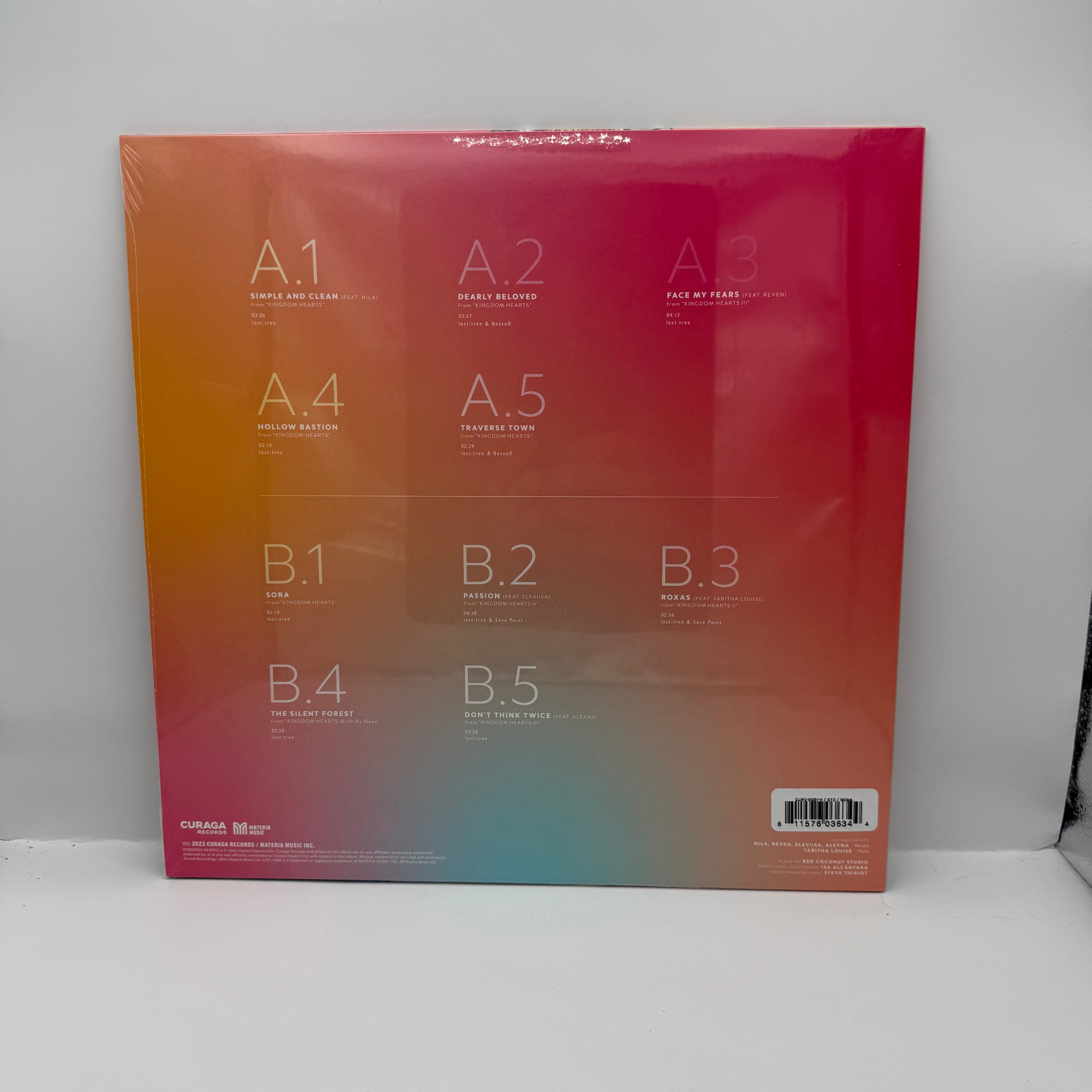 Video Game LoFi: Kingdom Hearts Vinyl Record - New Sealed