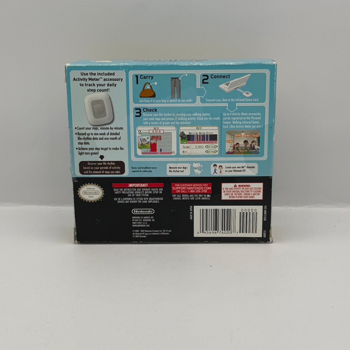 Personal Trainer: Walking - Nintendo DS - CIB