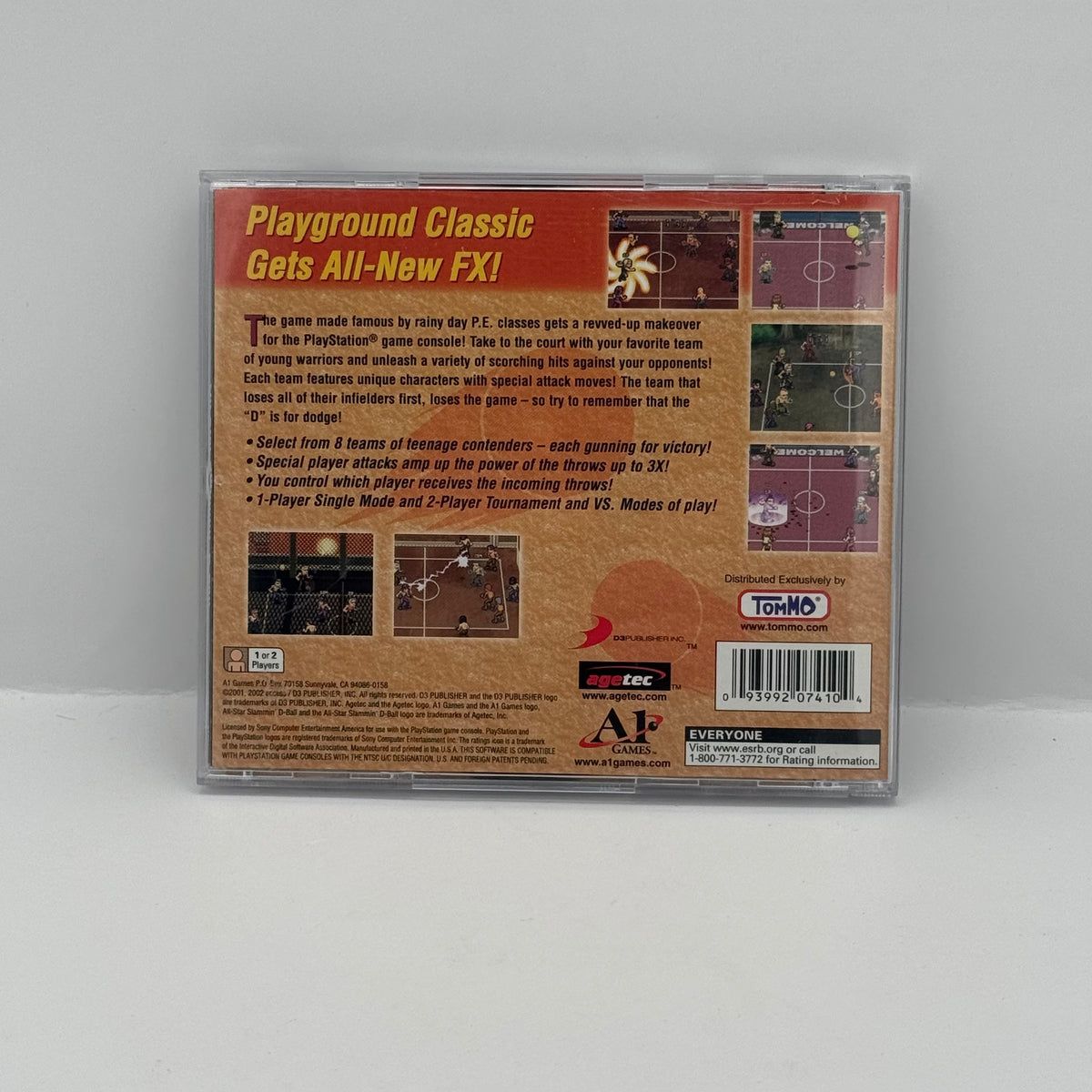 All-Star Slammin' D-Ball - PS1 - CIB