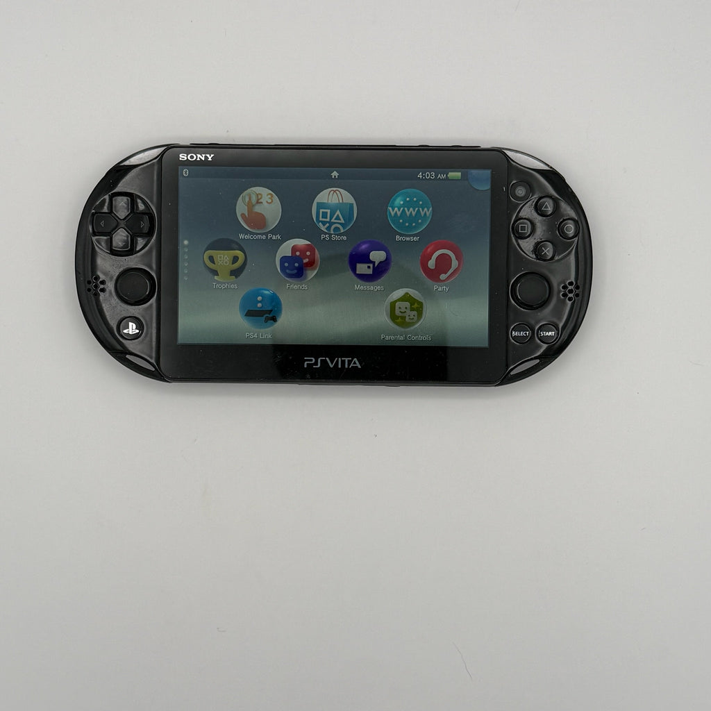 PS Vita PCH-2001 Black - Henkaku CFW - Homebrew & Emulation Ready