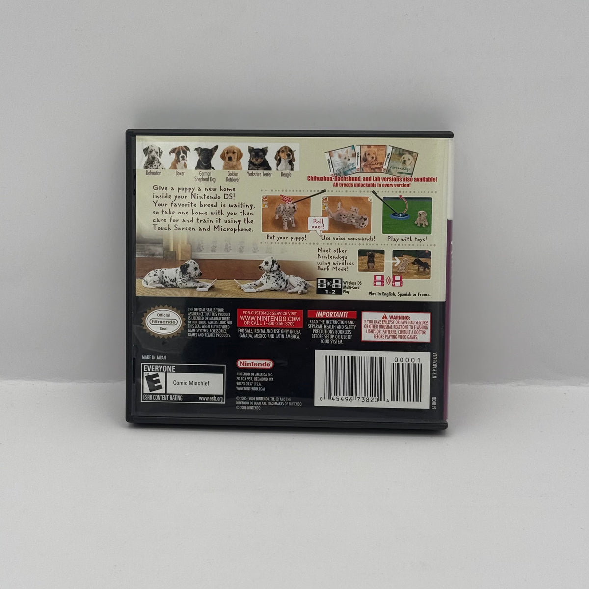 Nintendogs: Dalmatian & Friends - Nintendo DS - CIB