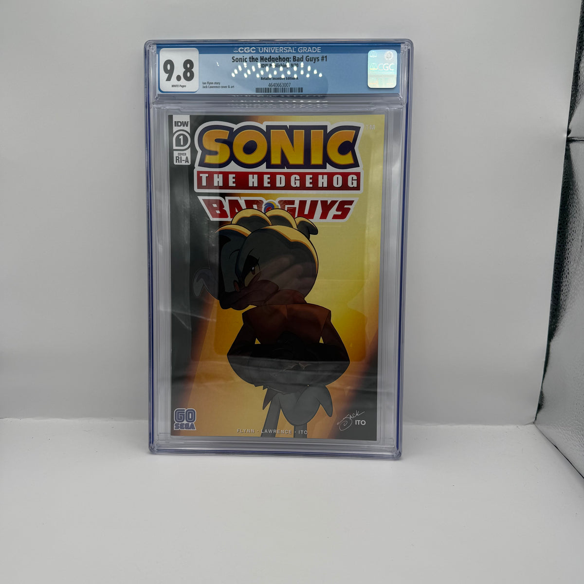 Sonic the Hedgehog: Bad Guys #1 Cover RI (IDW Publishing, 2020) - CGC 9.8