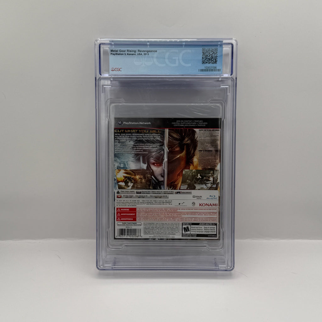Metal Gear Rising: Revengeance - PS3 CGC 10 A++