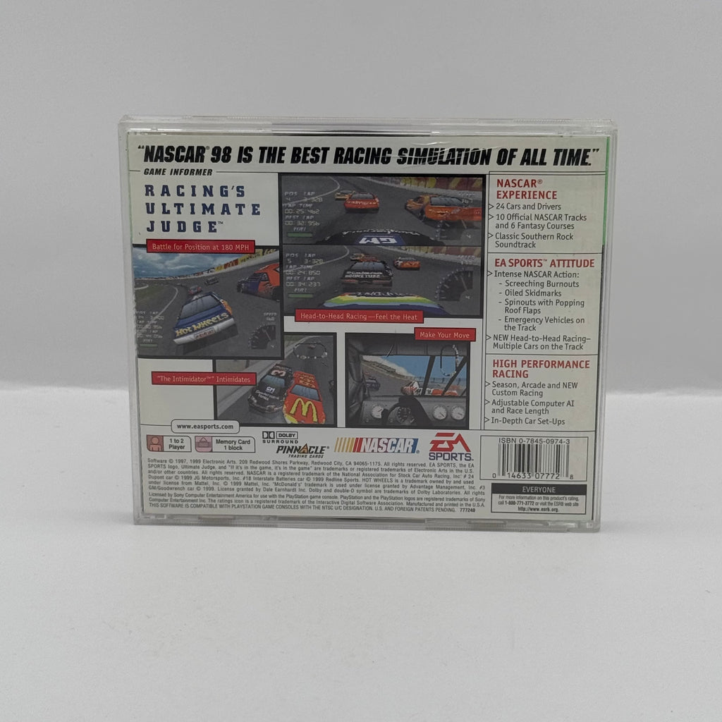NASCAR 98 (Greatest Hits) - PS1 - CIB