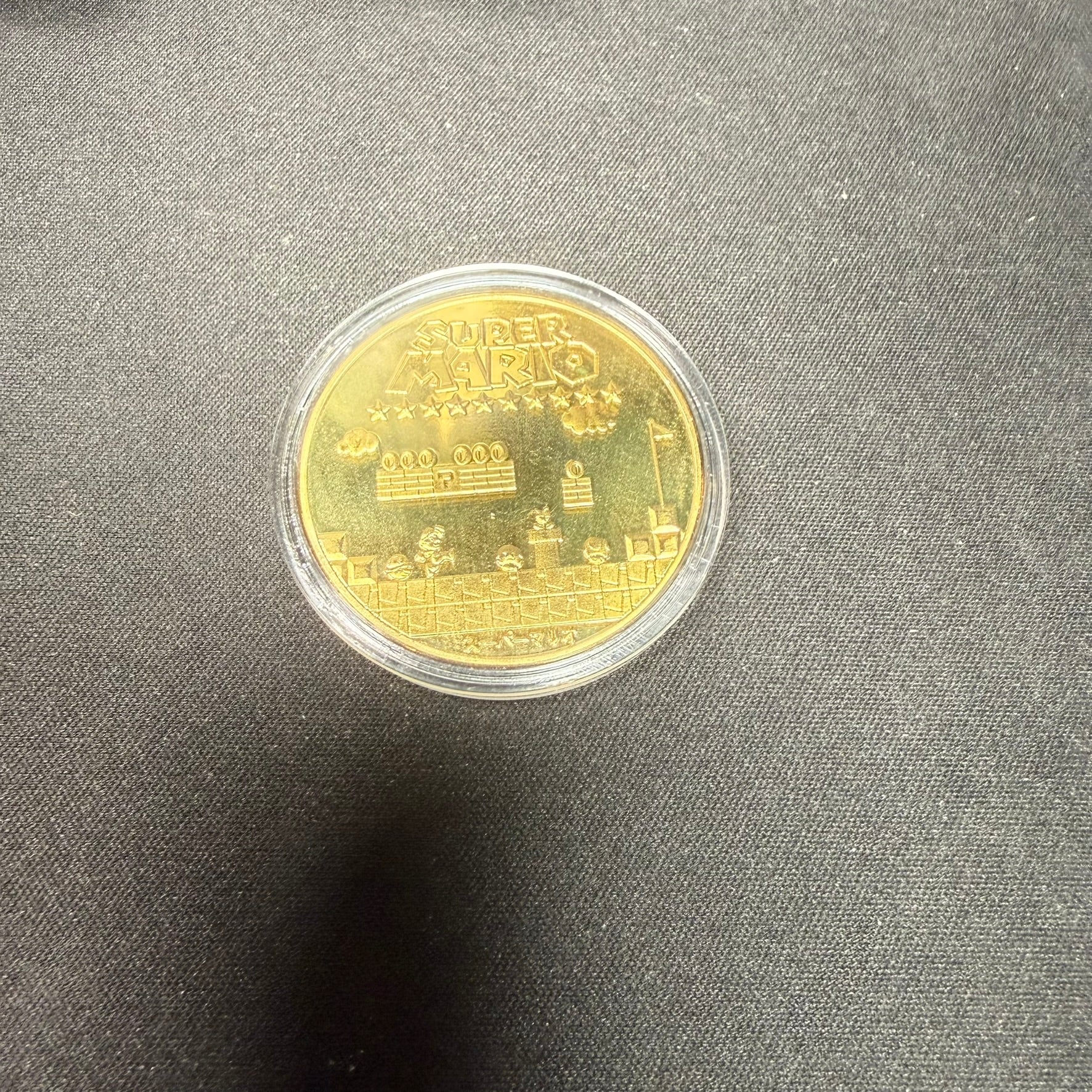 Super Mario Metal Coin (SNES) 1.5"