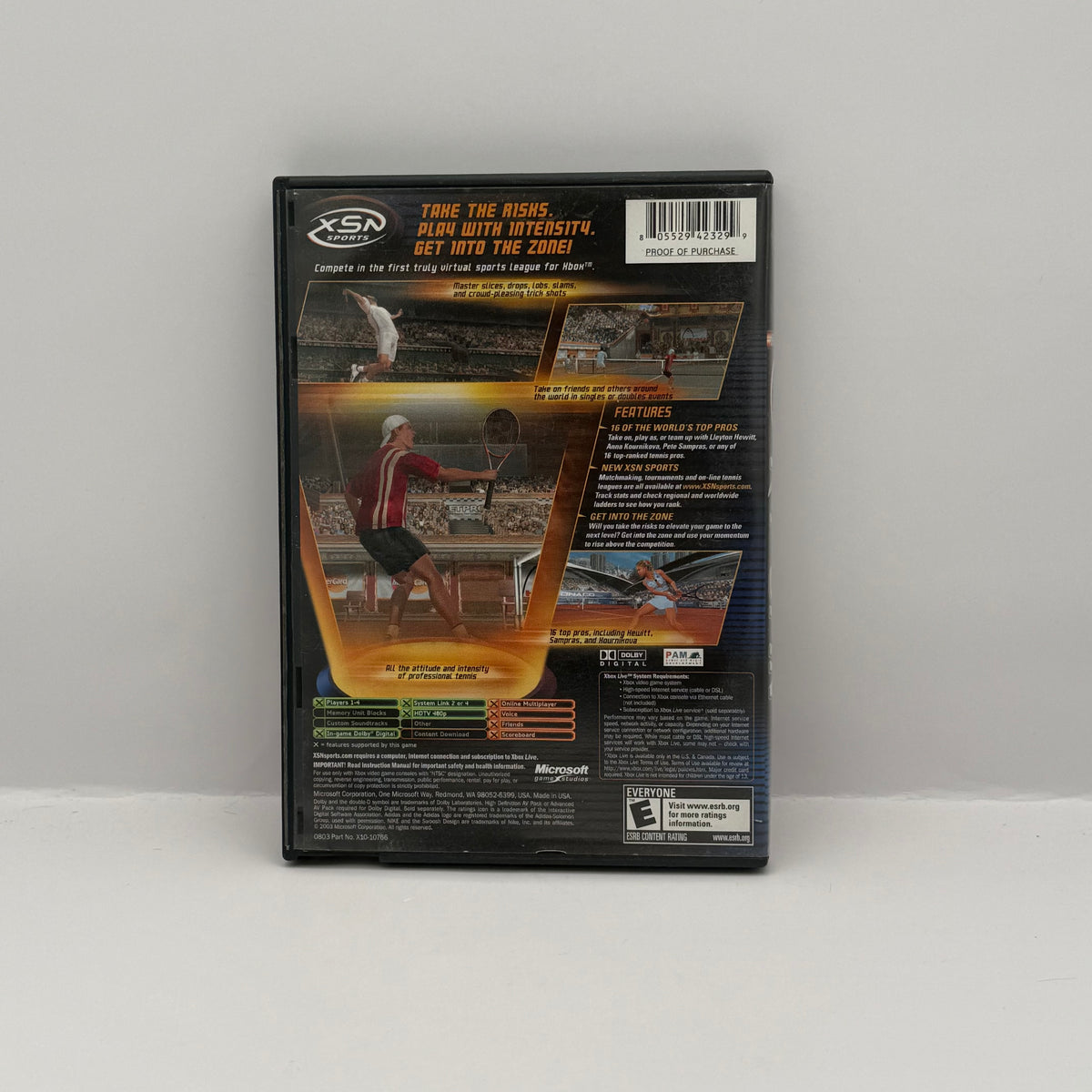 Top Spin - Original Xbox - CIB