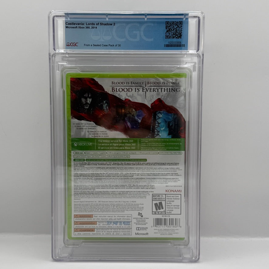 Castlevania: Lords of Shadow 2 (Xbox 360) CGC 9.8 A++