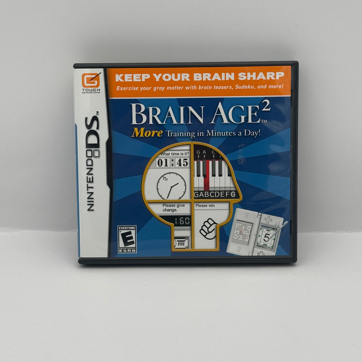 Brain Age 2: More Training in Minutes a Day! - Nintendo DS - CIB