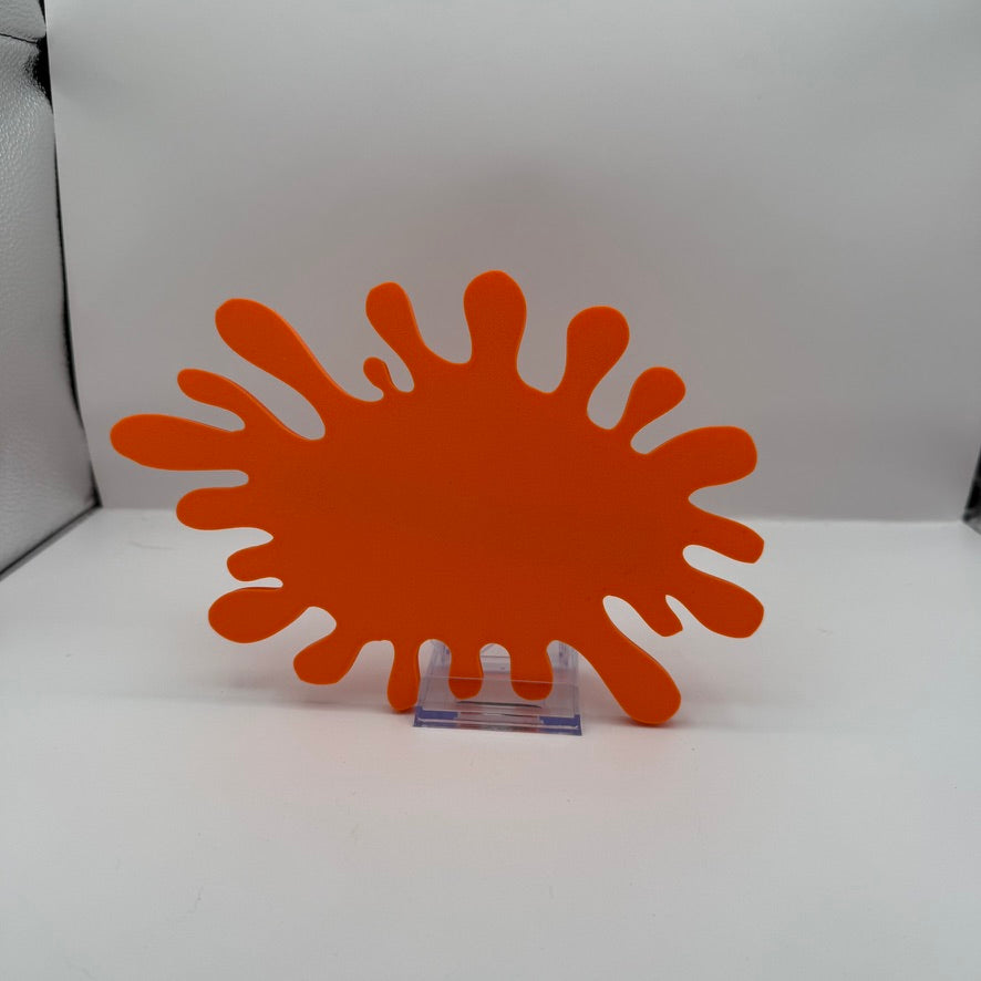 Nickelodeon Splat Logo — 3D Printed Wall / Display Piece