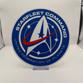 Logo du Commandement de Starfleet — Pièce murale / de présentation imprimée en 3D