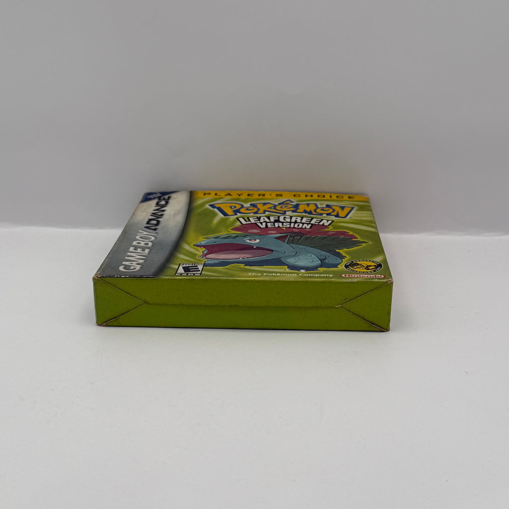 Pokémon LeafGreen Version (Player's Choice) - Game Boy Advance - CIB