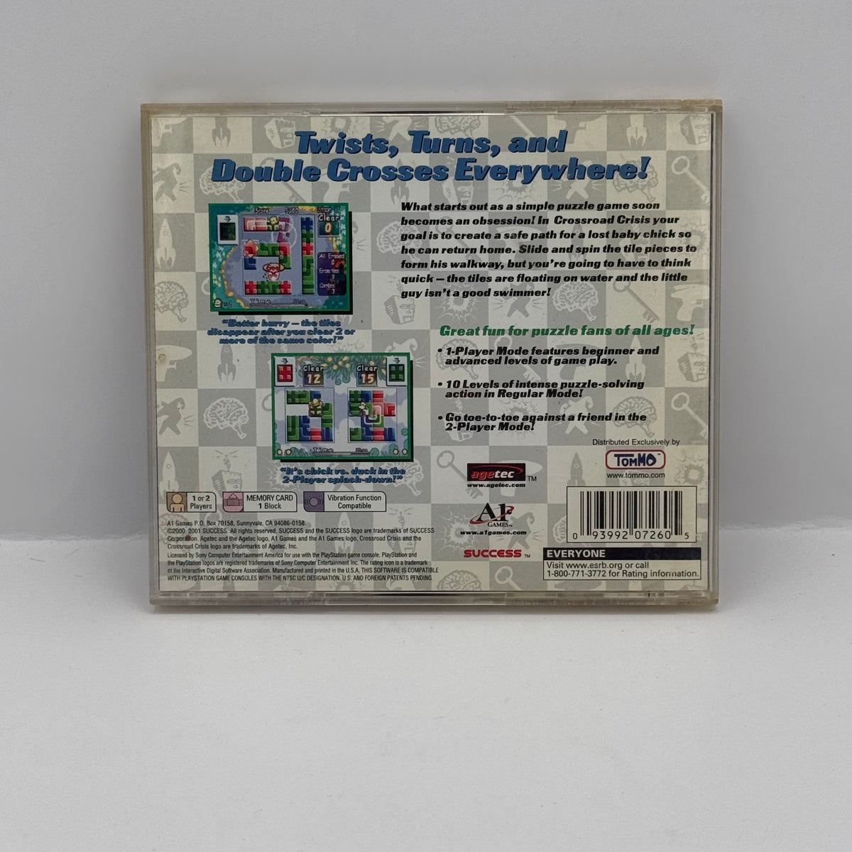Crossroad Crisis - PS1 - CIB