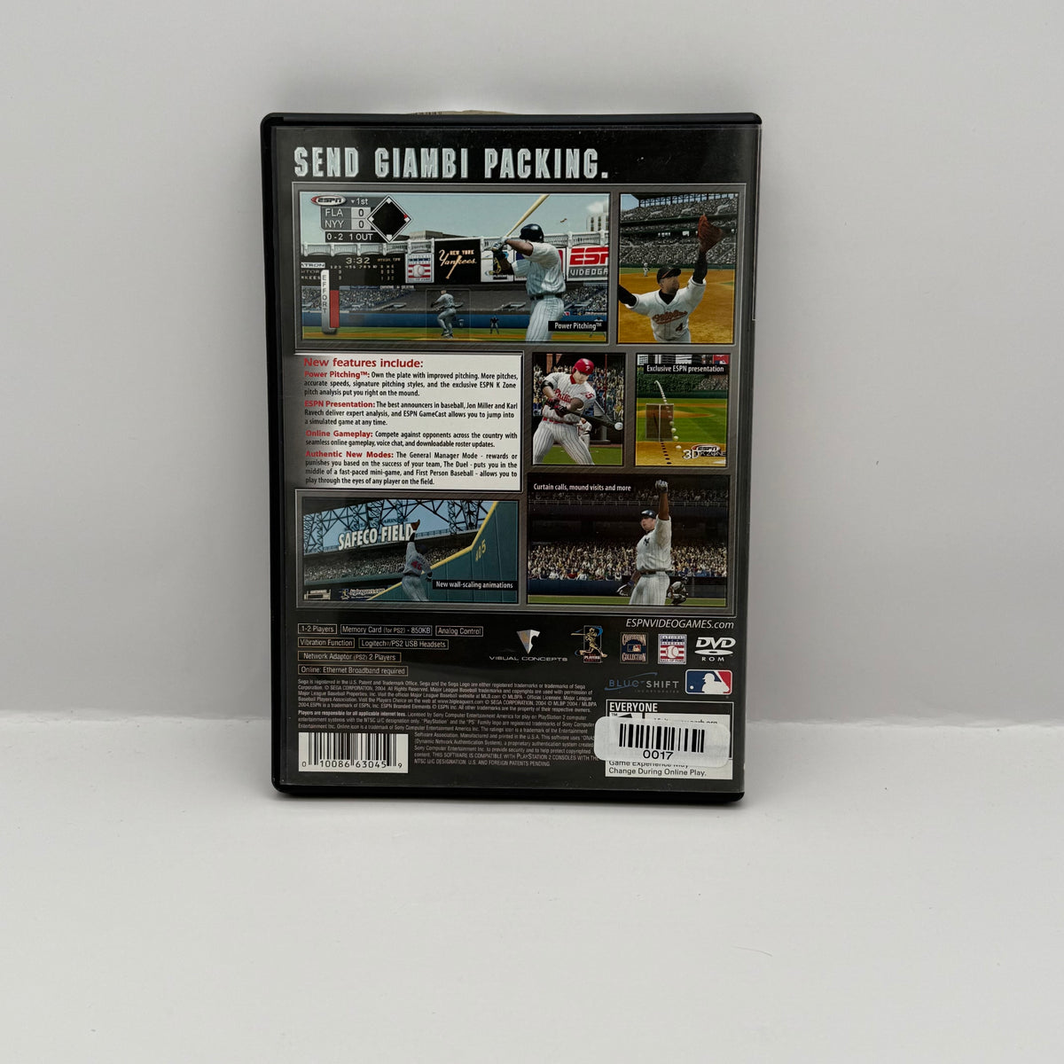 ESPN Major League Baseball - PS2 - CIB