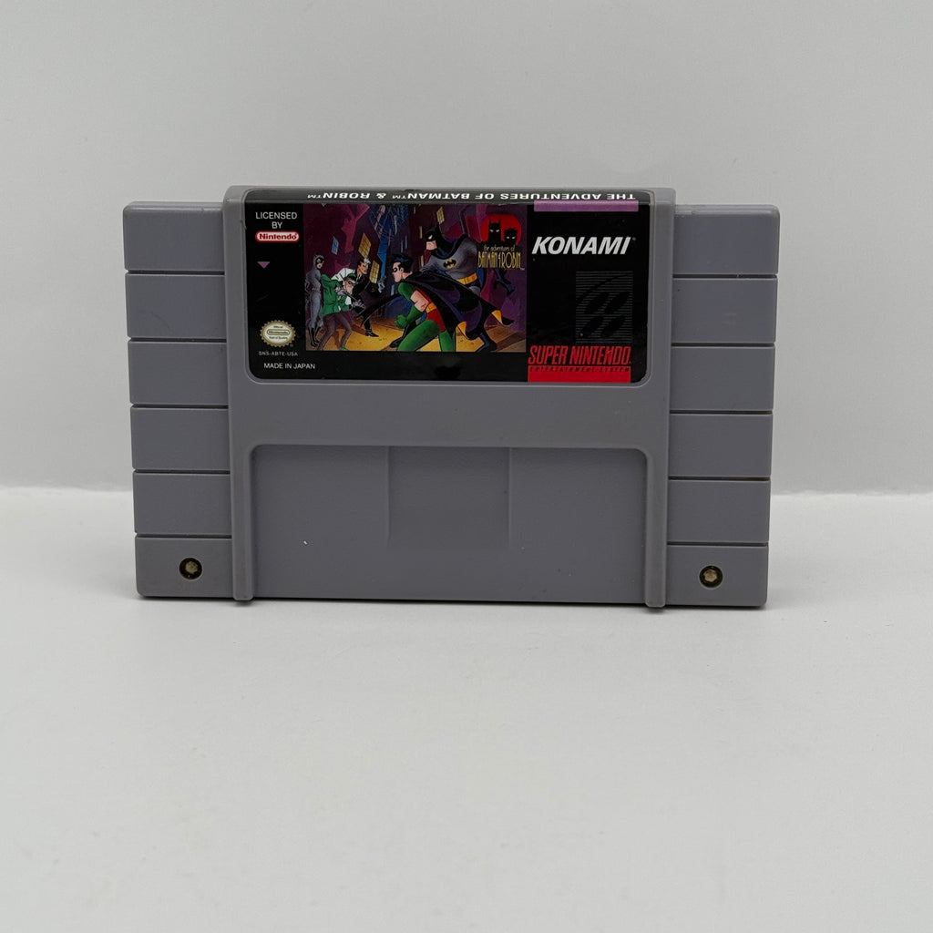 The Adventures of Batman & Robin - SNES - Loose