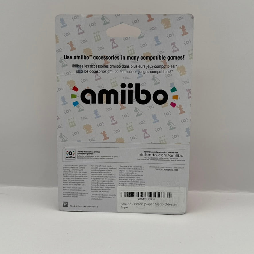 Peach Wedding Outfit Amiibo - Super Mario Odyssey - New