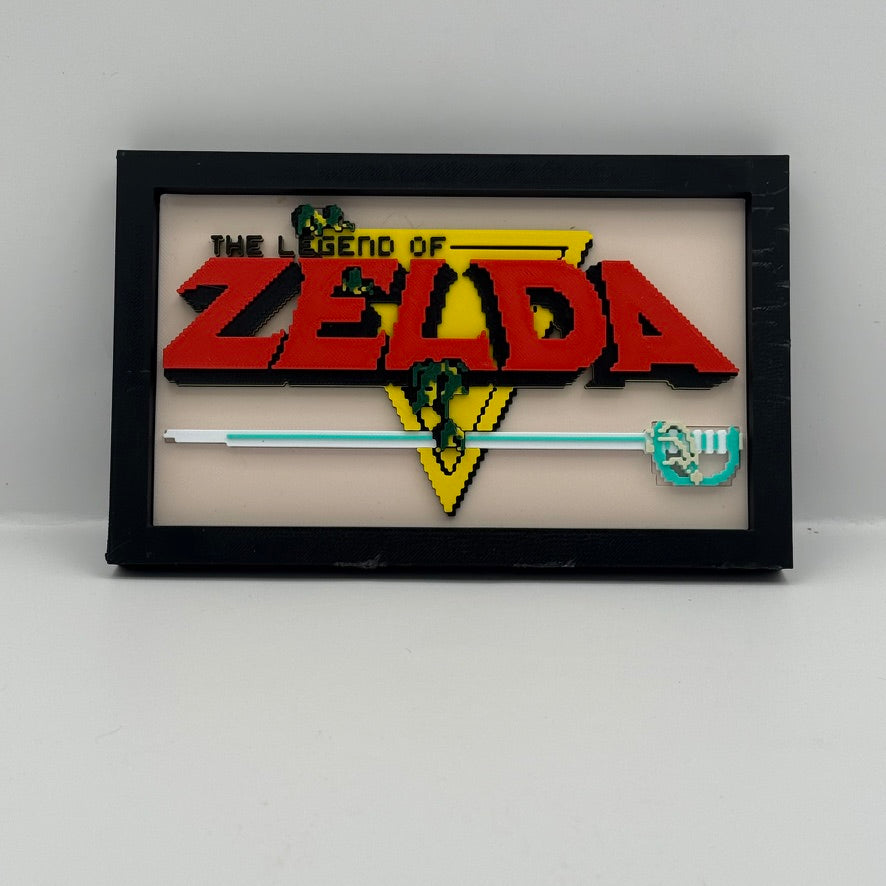 Legend of Zelda Logo 3D Print