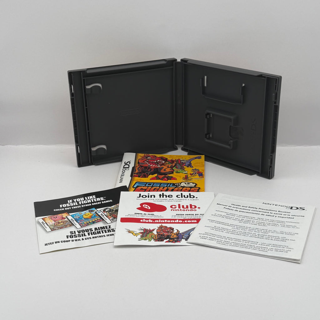 Fossil Fighters - Nintendo DS - Case & Manual Only (No Game)