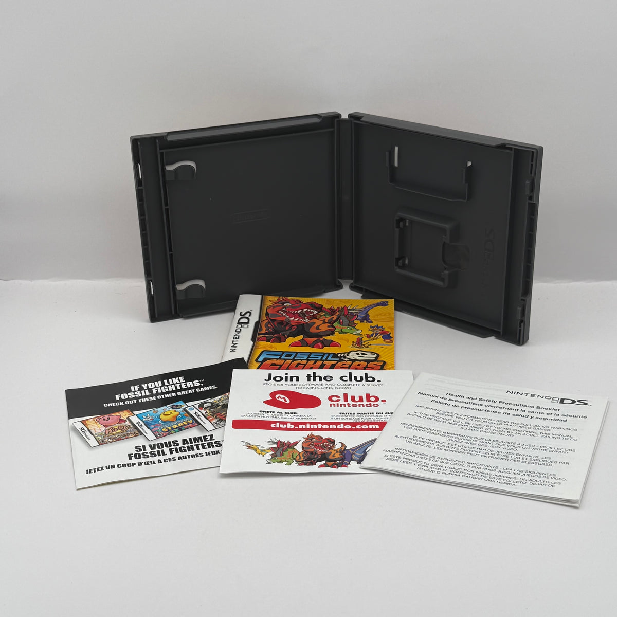 Fossil Fighters - Nintendo DS - Case & Manual Only (No Game)