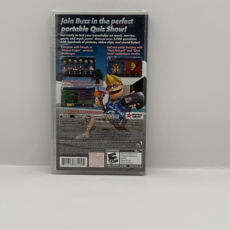 Buzz! Master Quiz - PSP