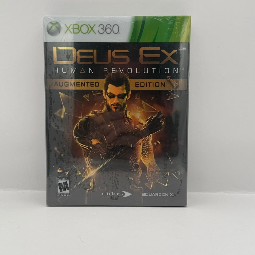 Deus Ex: Human Revolution - Augmented Edition - Xbox 360 - New Sealed