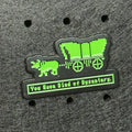 Oregon Trail Pin 1"
