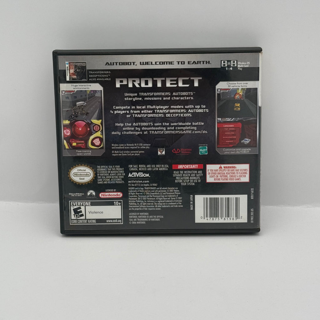 Transformers: Autobots - Nintendo DS - CIB