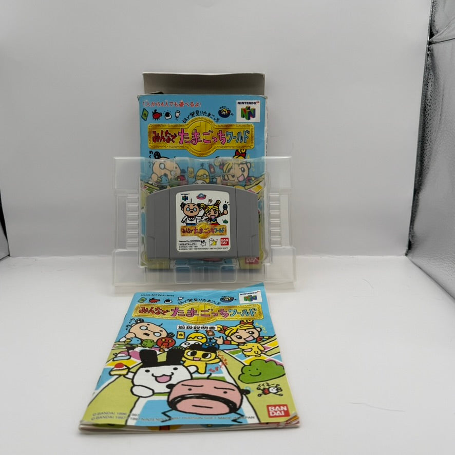 Minna de Tamagotchi World (JP) - Nintendo 64 - CIB