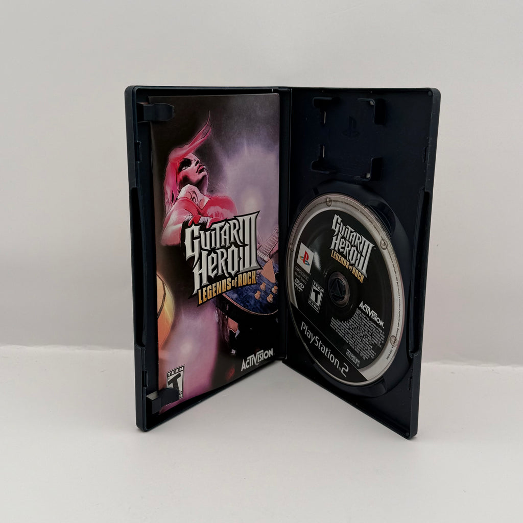 Guitar Hero III: Legends of Rock (Game Only) - PS2 - CIB