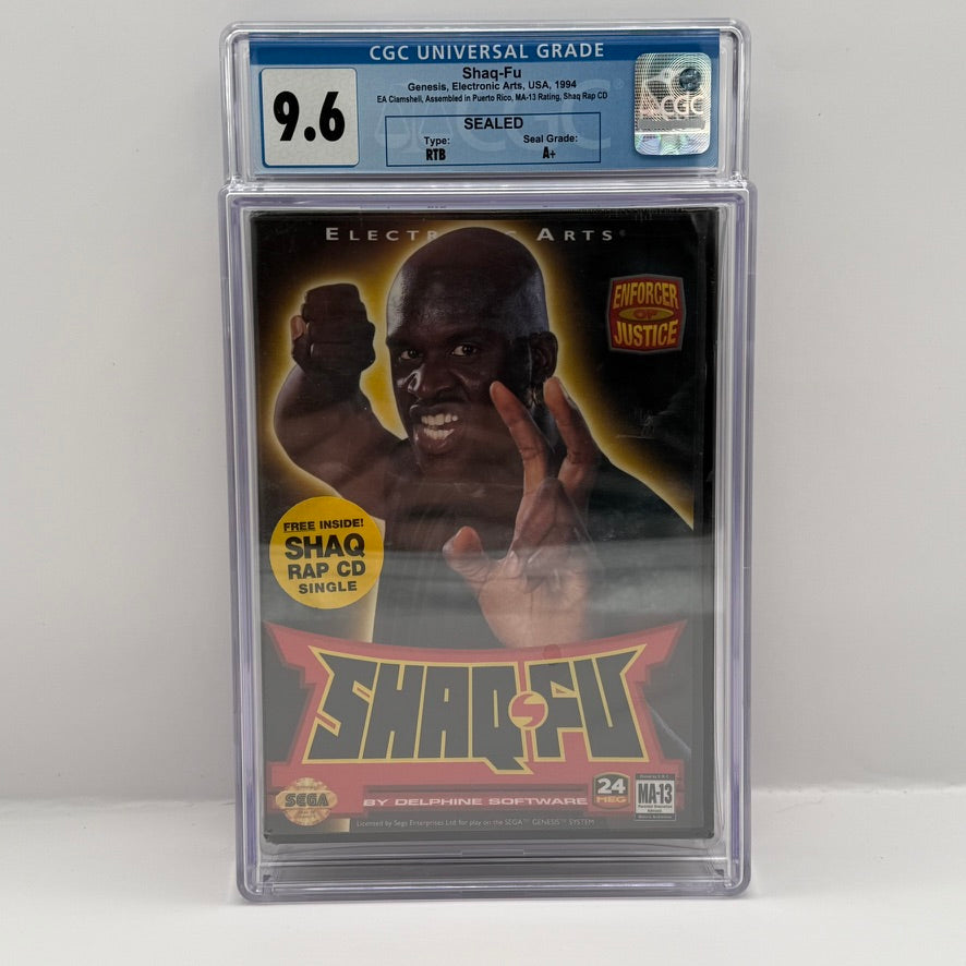 Shaq-Fu (Sega Genesis) CGC 9.6 A+