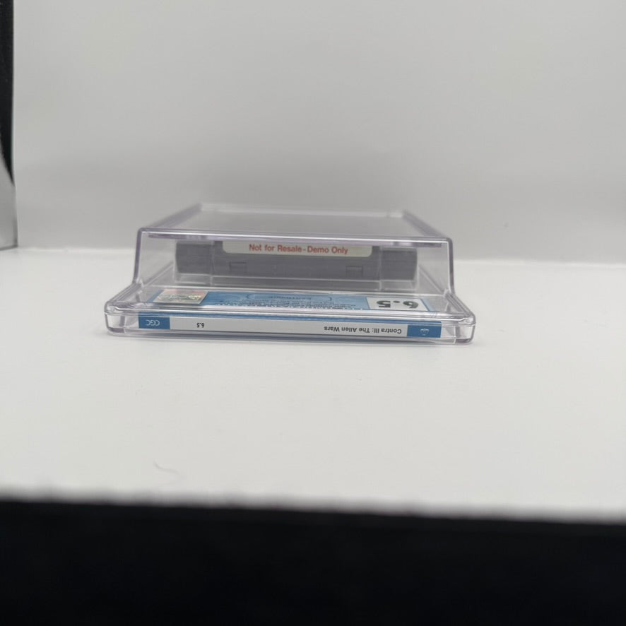 Contra III: The Alien Wars (Not for Resale / Demo) - CGC 6.5 - SNES