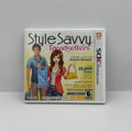 Style Savvy: Trendsetters - Nintendo 3DS - Case & Manual Only (No Game)