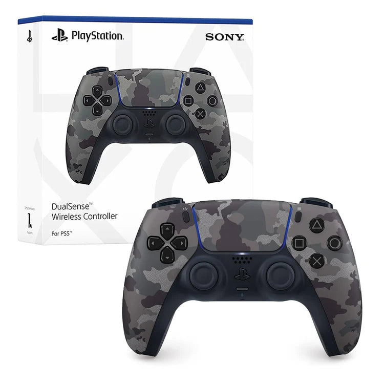 Sony PS5 DualSense Wireless Controller – Gray Camo