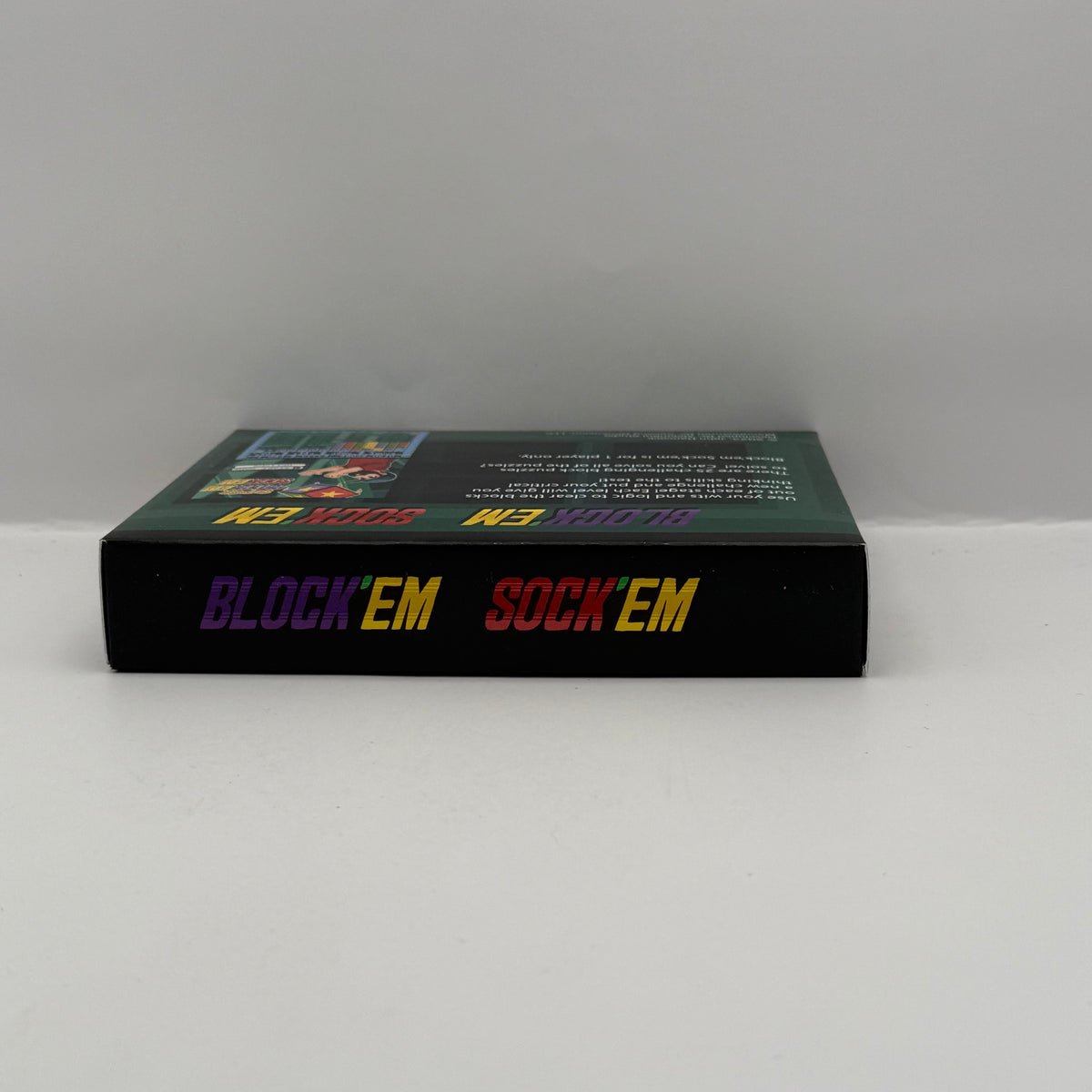 Super Block'em Sock'em (Signed by John Hancock) - SNES - CIB