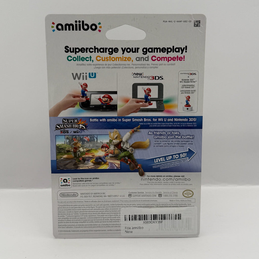 Super Smash Bros - Fox Amiibo