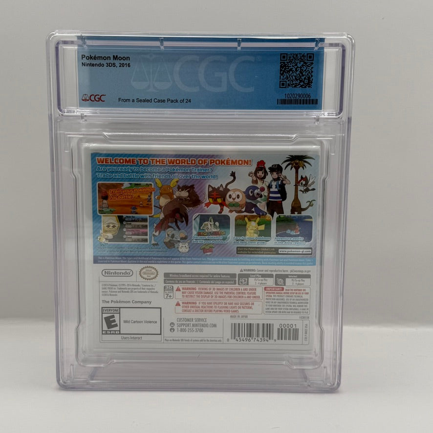 Pokémon Lune (Nintendo 3DS) CGC 9.8 A++