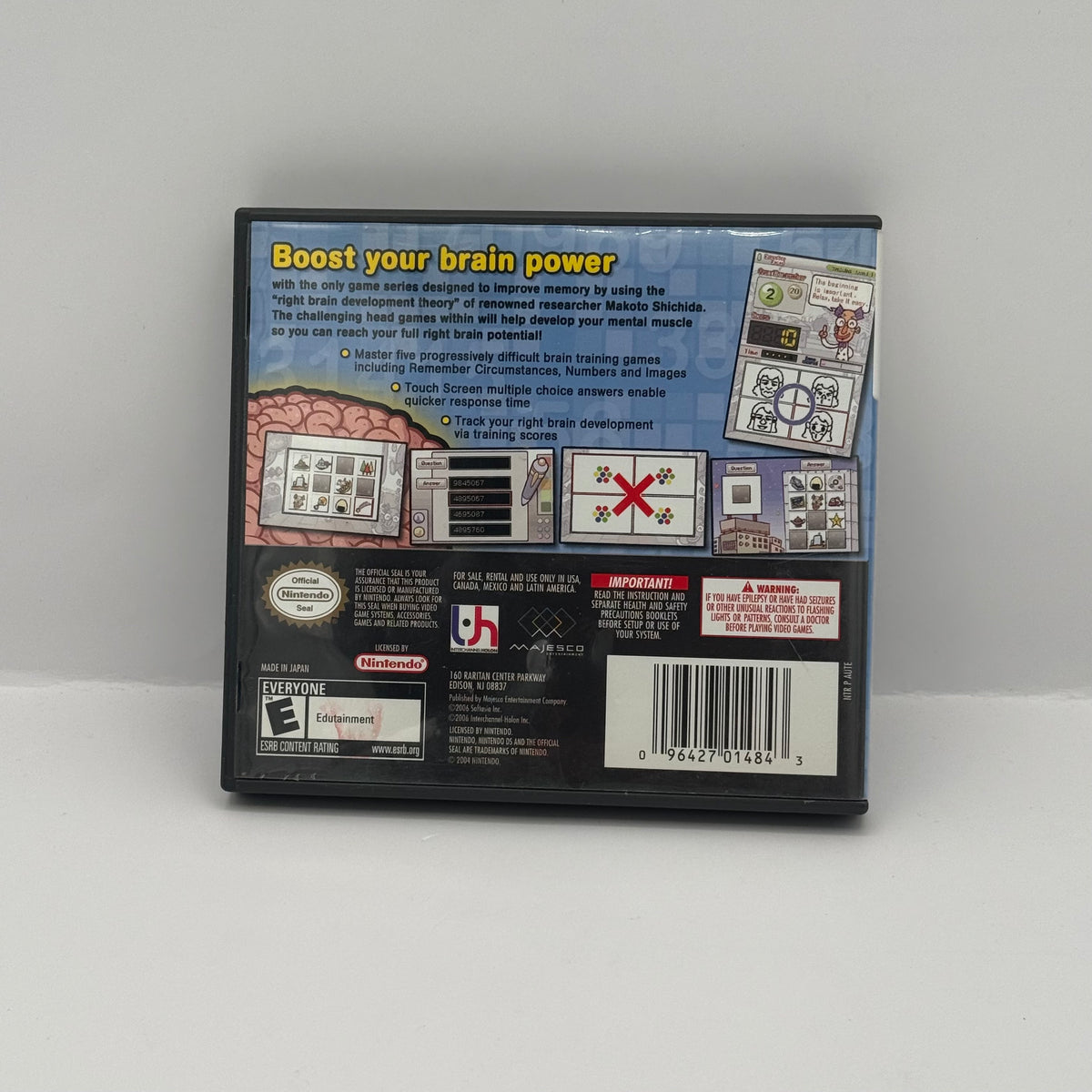 Brain Boost: Gamma Wave - Nintendo DS - CIB