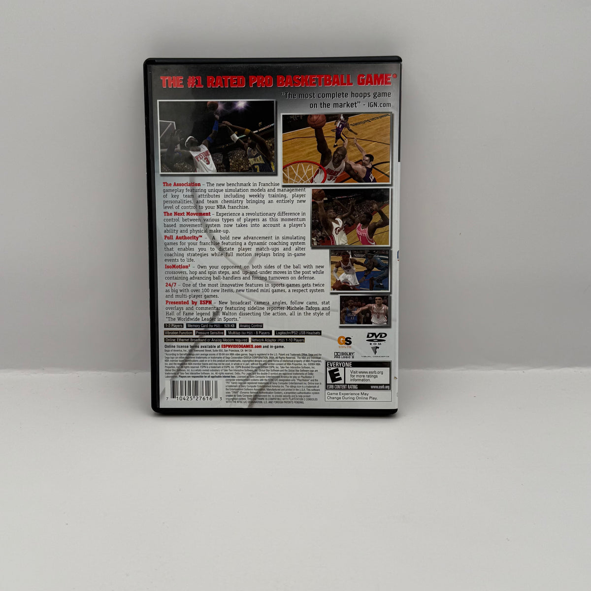 ESPN NBA 2K5 - PS2 - CIB