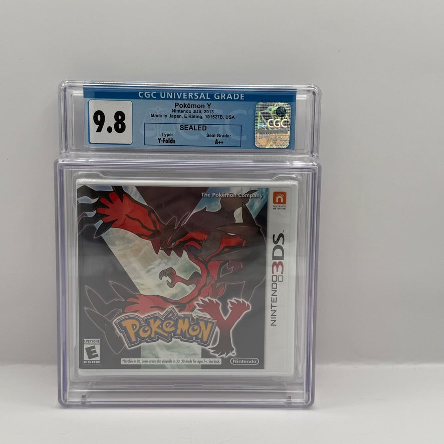 Pokémon Y (Nintendo 3DS) CGC 9.8 A++