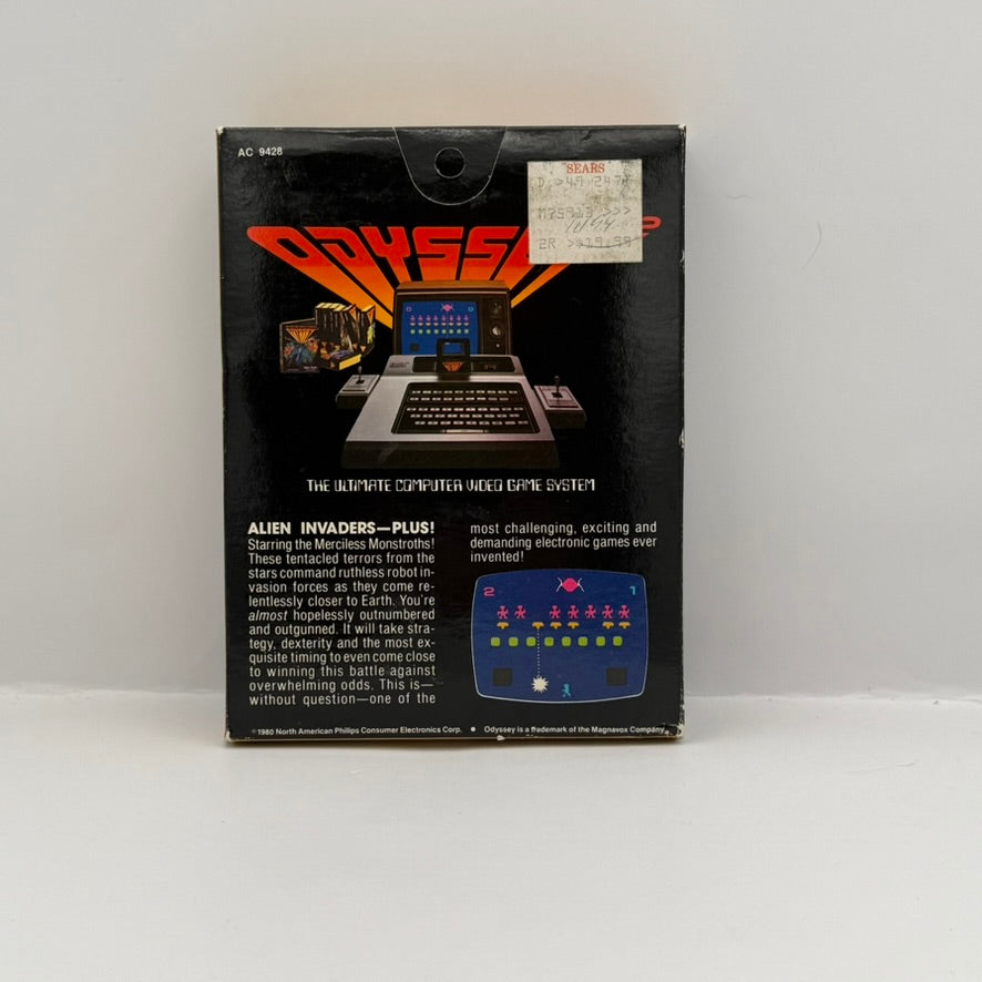 Alien Invaders - Plus! - Odyssey 2 - CIB