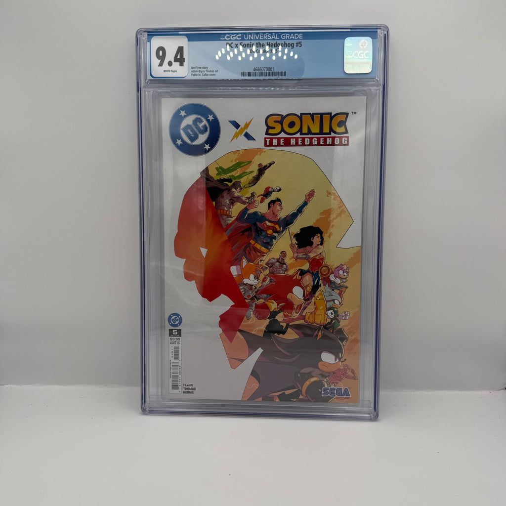 DC x Sonic the Hedgehog #5 (DC Comics) - CGC 9.4