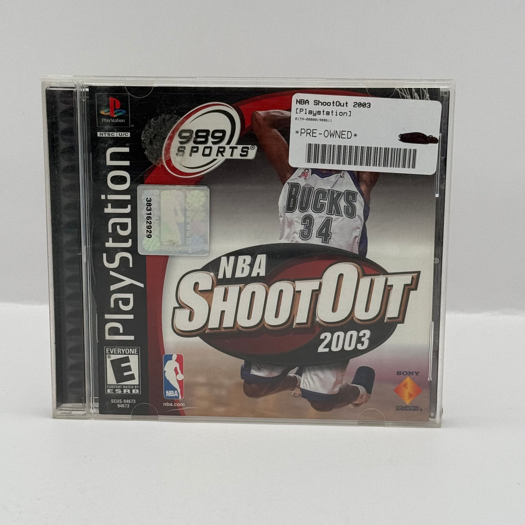 NBA ShootOut 2003 - PS1 - CIB