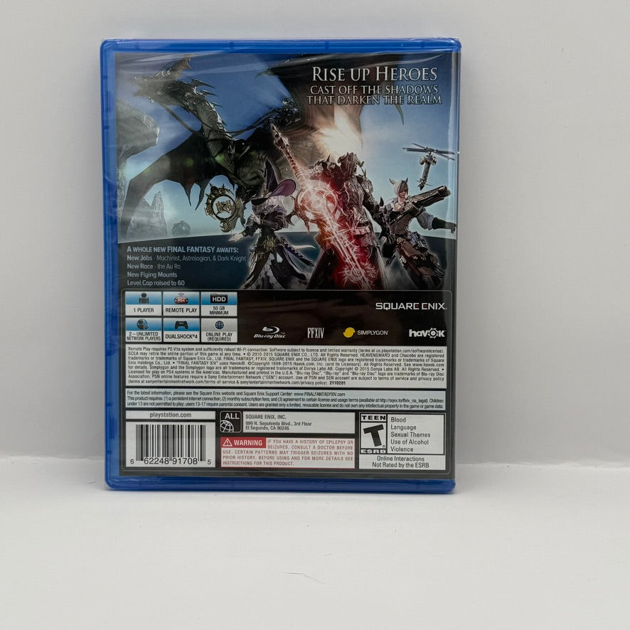 Final Fantasy XIV Online: Heavensward - PS4 - New Sealed