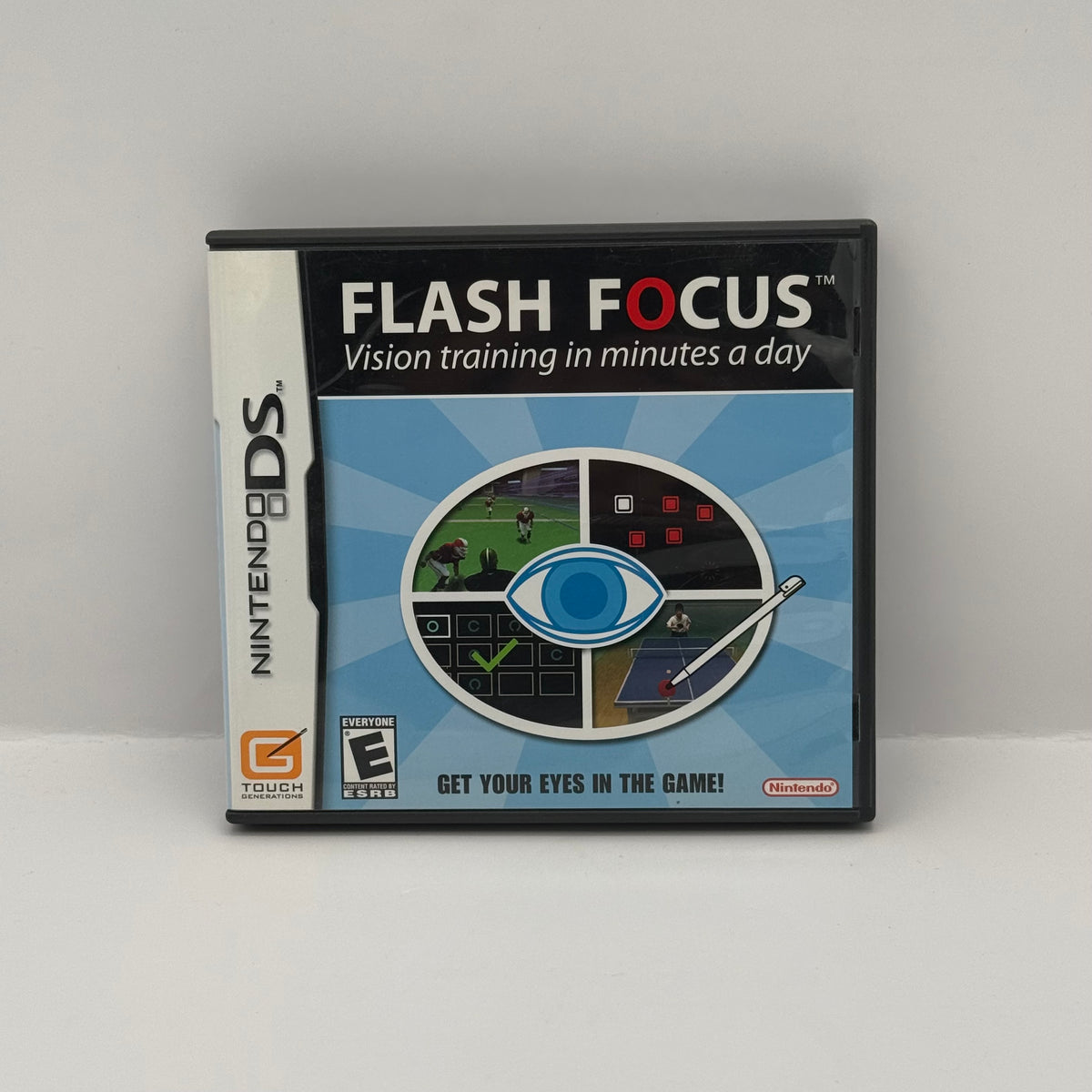 Flash Focus: Vision Training in Minutes a Day - Nintendo DS - CIB