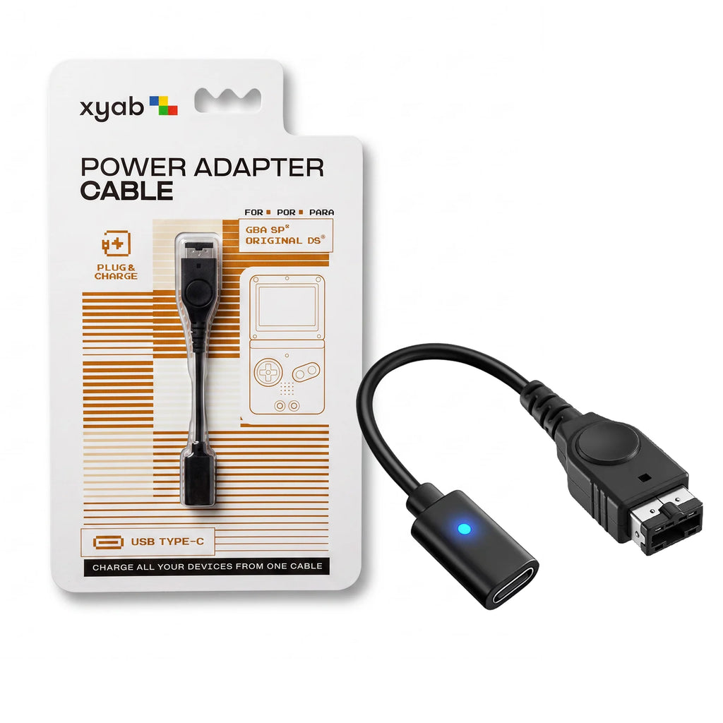 GBA SP / Original DS USB-C Power Adapter Cable