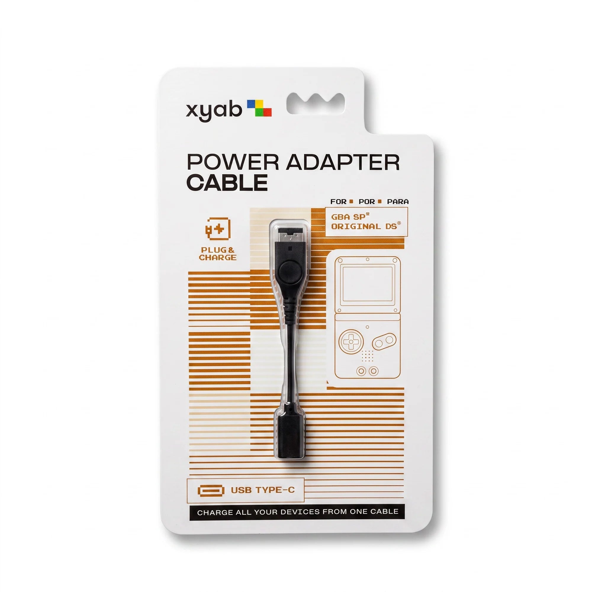 GBA SP / Original DS USB-C Power Adapter Cable